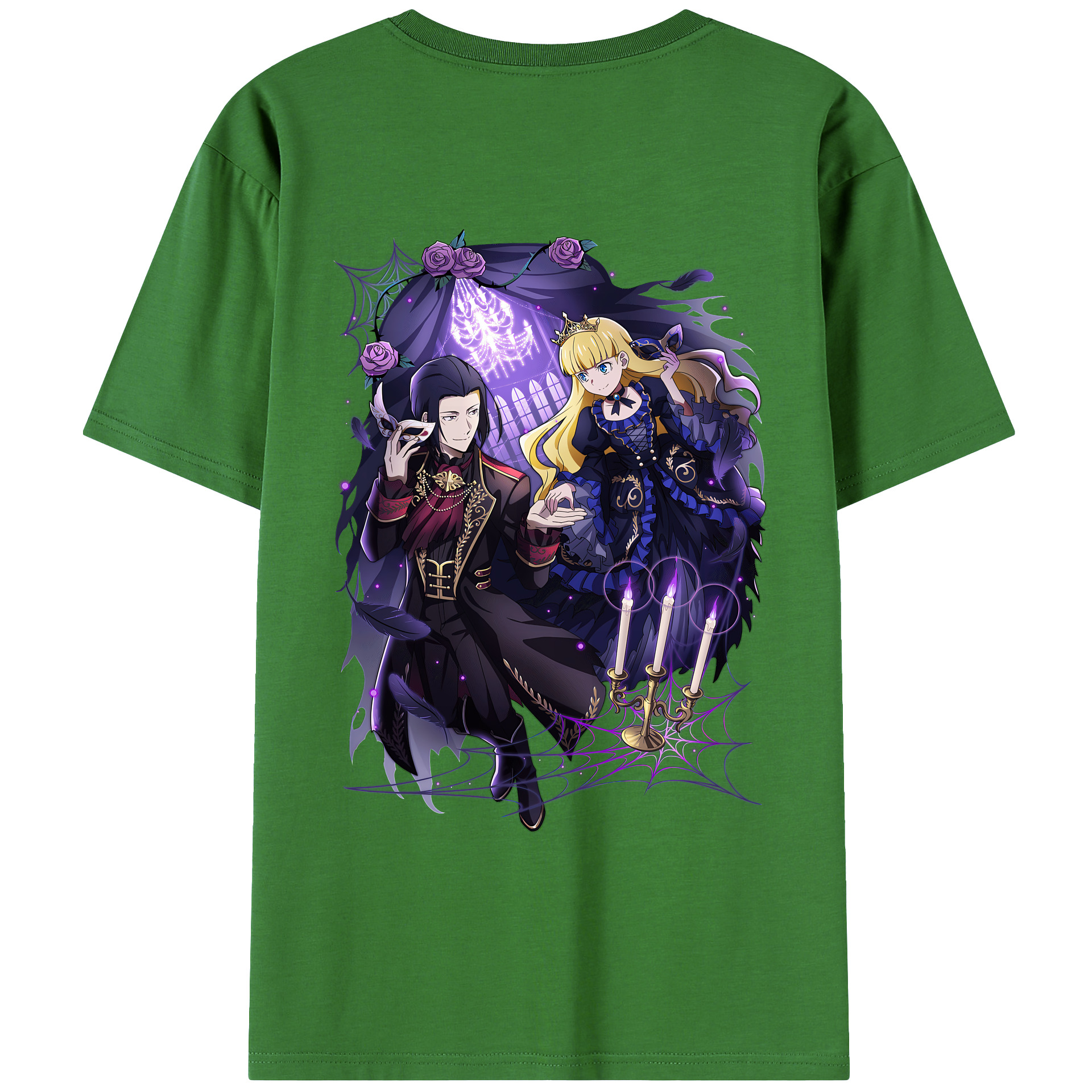 （画像用） 文豪ストレイドッグス Bungo Stray Dogs レディース半袖Tシャツ(バックプリント)
